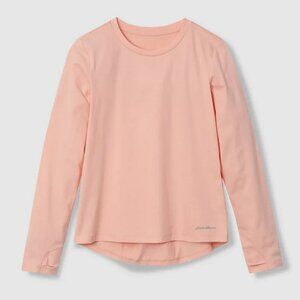 Eddie Bauer Girls' Trail Pleated-Back Long-Sleeve T-Shirt